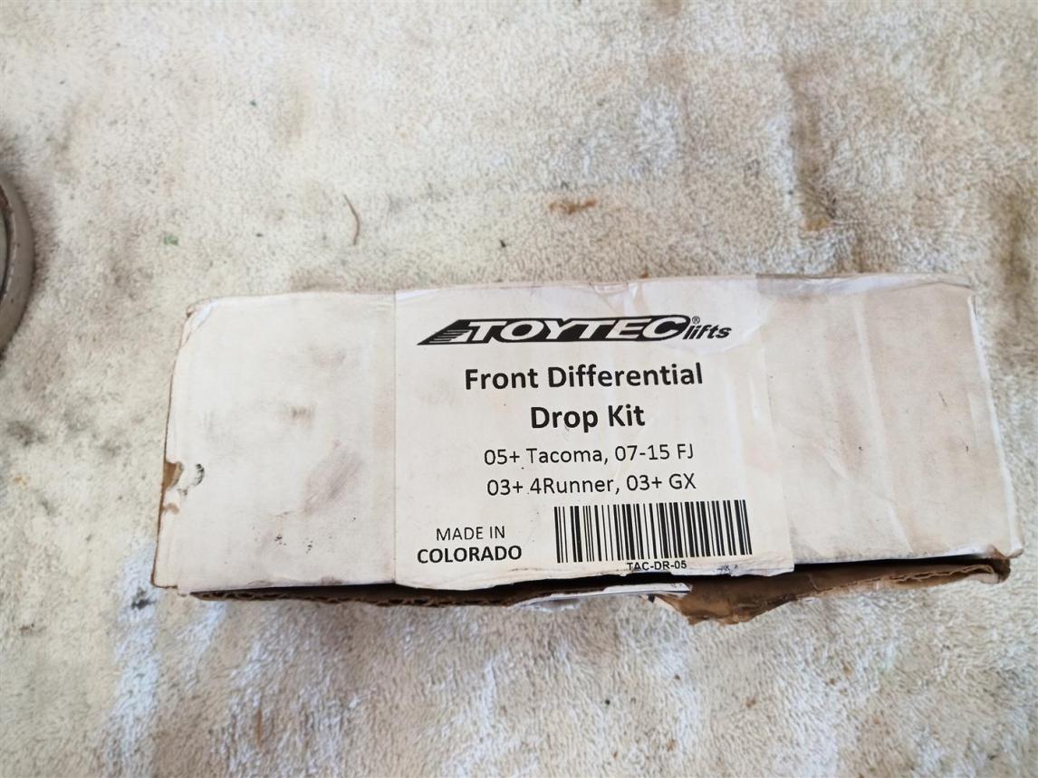 SOLD - FS:  Toytec Diff Drop Kit - Mesa, AZ-img_20191009_130603-large-jpg