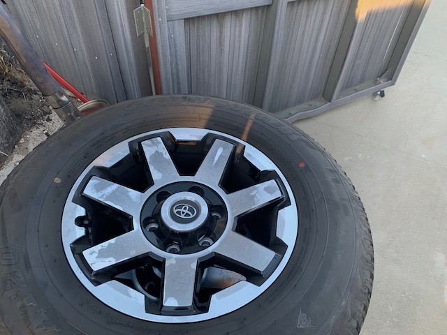 FS: 2019 4Runner stock wheels and tires (basically new) - 0 - Upland, CA-img_0278-jpg