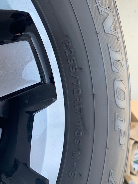 FS: 2019 4Runner stock wheels and tires (basically new) - 0 - Upland, CA-img_0285-jpg