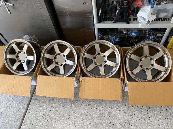 FS: 5th GEN Level8 MK6 Bronze wheels. 17x8.  0 Chino, CA-wheels-jpeg