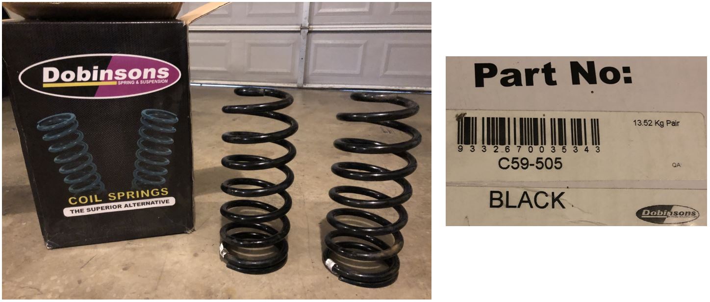 ***SOLD***    Dobinson C59-505 rear springs (used) in KY-505-jpg