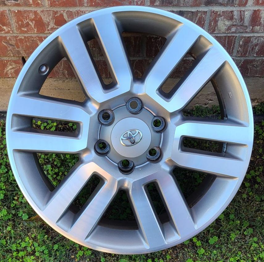 WTS 20&quot; wheels from 2010 Toyota 4Runner Limited - Dallas, TX-20200926_104429-jpg
