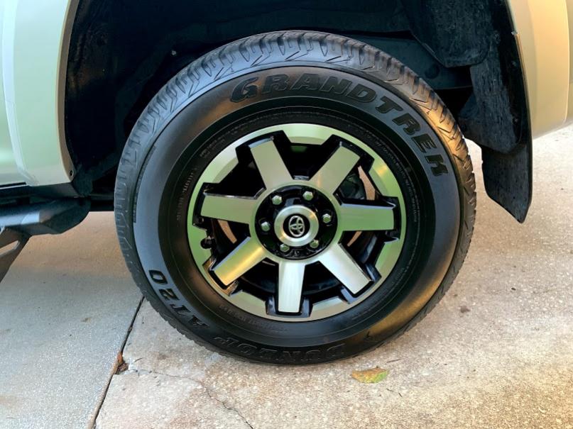SOLD: 5th GEN TRD ORP OEM wheels/tires + spare - $400, Browns Summit ...