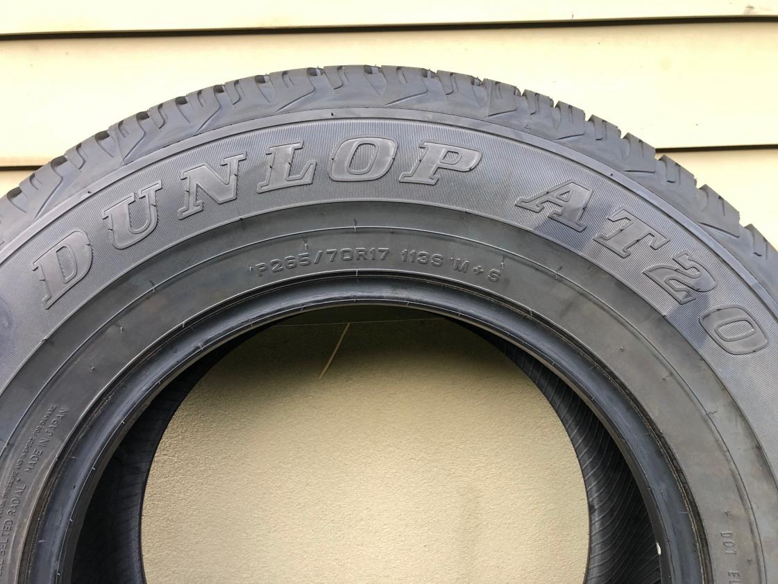 FS: 4 Dunlop AT20 All-Season Tires, 0, SF Bay Area-img_8960-jpg