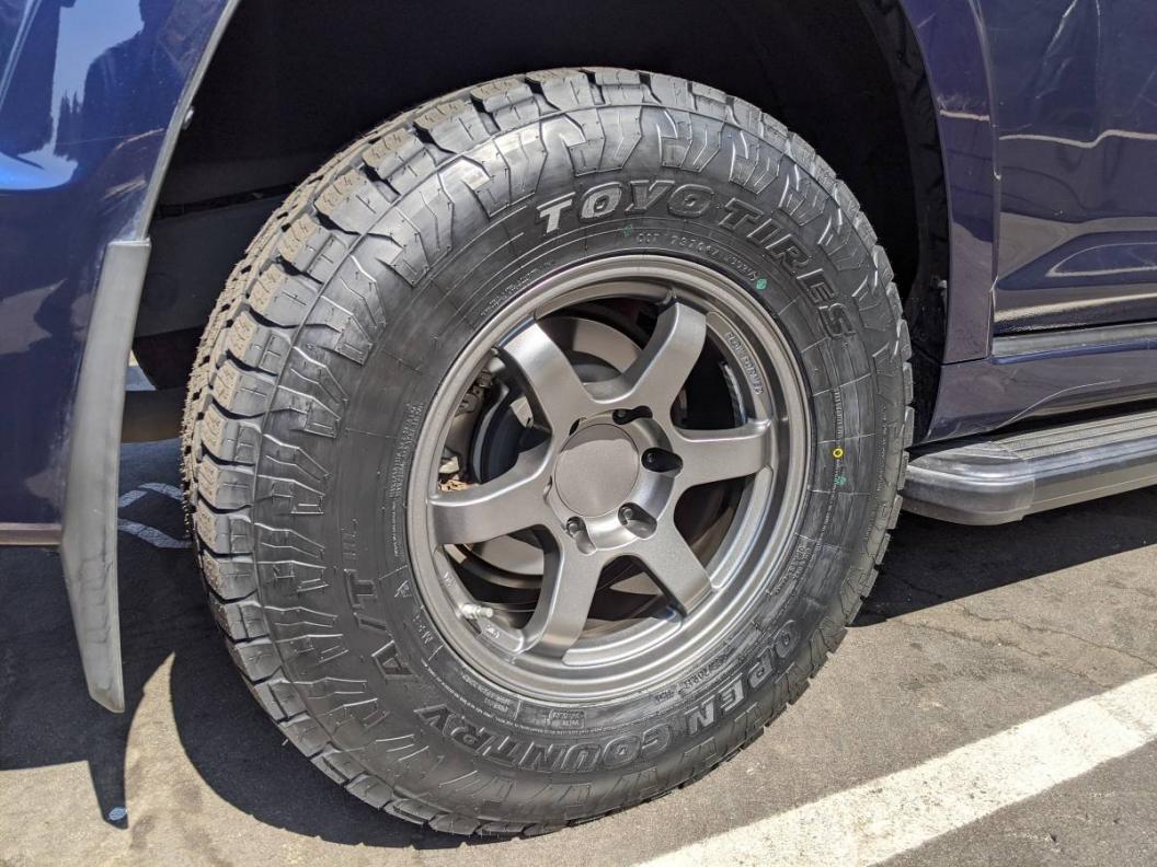 FS: FN Wheels Konig Six Shooter + Toyo Open Country AT/III Tires &amp; Spare - California-1-jpg