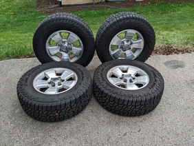 FS: set of 4th Gen OEM wheels w/ Falken Wildpeak AT3 265/70/R17 0, Muskego WI-wheels-1-jpg