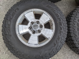 FS: set of 4th Gen OEM wheels w/ Falken Wildpeak AT3 265/70/R17 0, Muskego WI-wheels-2-jpg