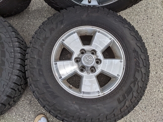 FS: set of 4th Gen OEM wheels w/ Falken Wildpeak AT3 265/70/R17 0, Muskego WI-wheels-3-jpg