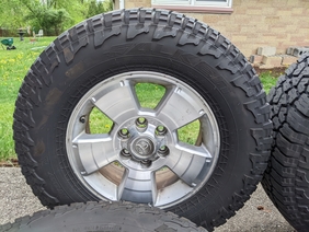 FS: set of 4th Gen OEM wheels w/ Falken Wildpeak AT3 265/70/R17 0, Muskego WI-wheels-5-jpg