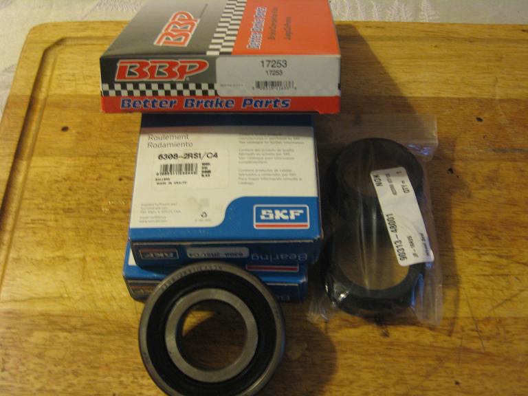 FS 3rdGen Rear axle bearings-Outer seals &amp; brake hardware  +S&amp;H Turners Falls Ma.-bearings-007-jpg