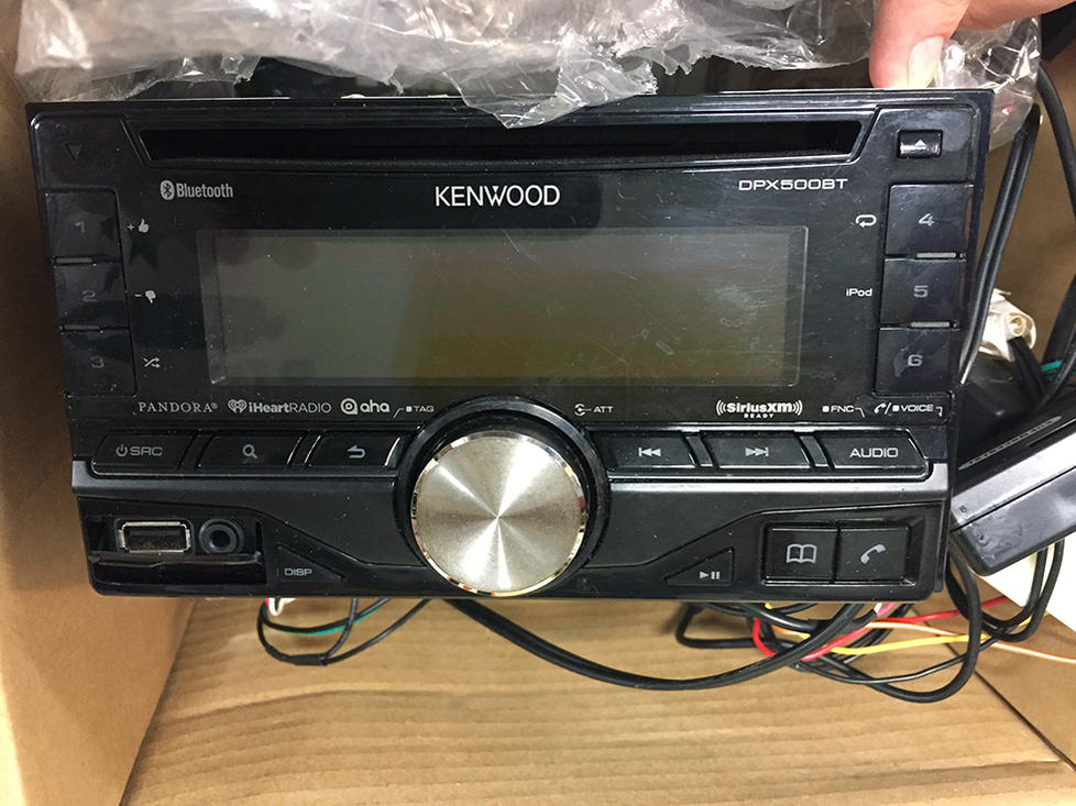 Kenwood DPX-500BT Bluetooth Head Unit w/ Axxess ASWC-1 &amp; Metra Harness - 4th Gen 0-img_6299-jpg