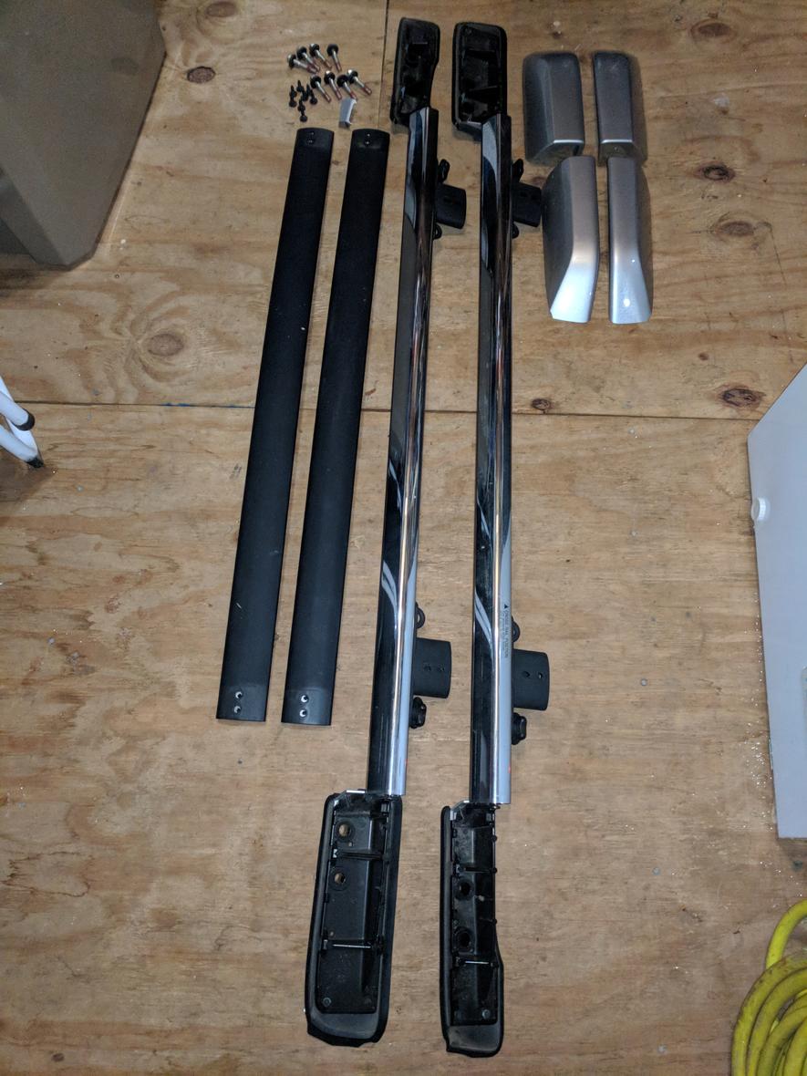 FS: 5th GEN OEM Roof Rails and Crossbars - 0 Drexel Hill, PA-img_20180101_192557-jpg