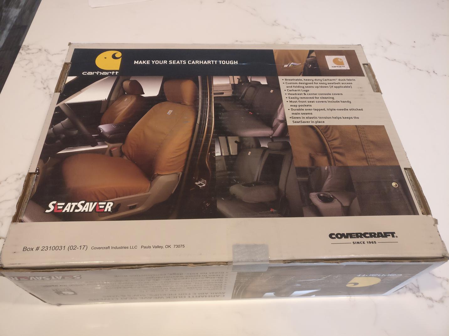 FS: 5th Gen 4R Covercraft/Carhartt Front Seat Covers BNIB - SLC, UT-img_20171013_135619-jpg