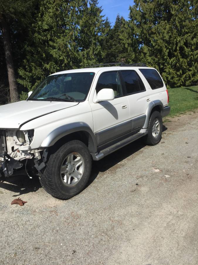 *SCRAPPED* Parting 1999 Toyota 4Runner Limited Marysville, WA-99whiteltd-jpg