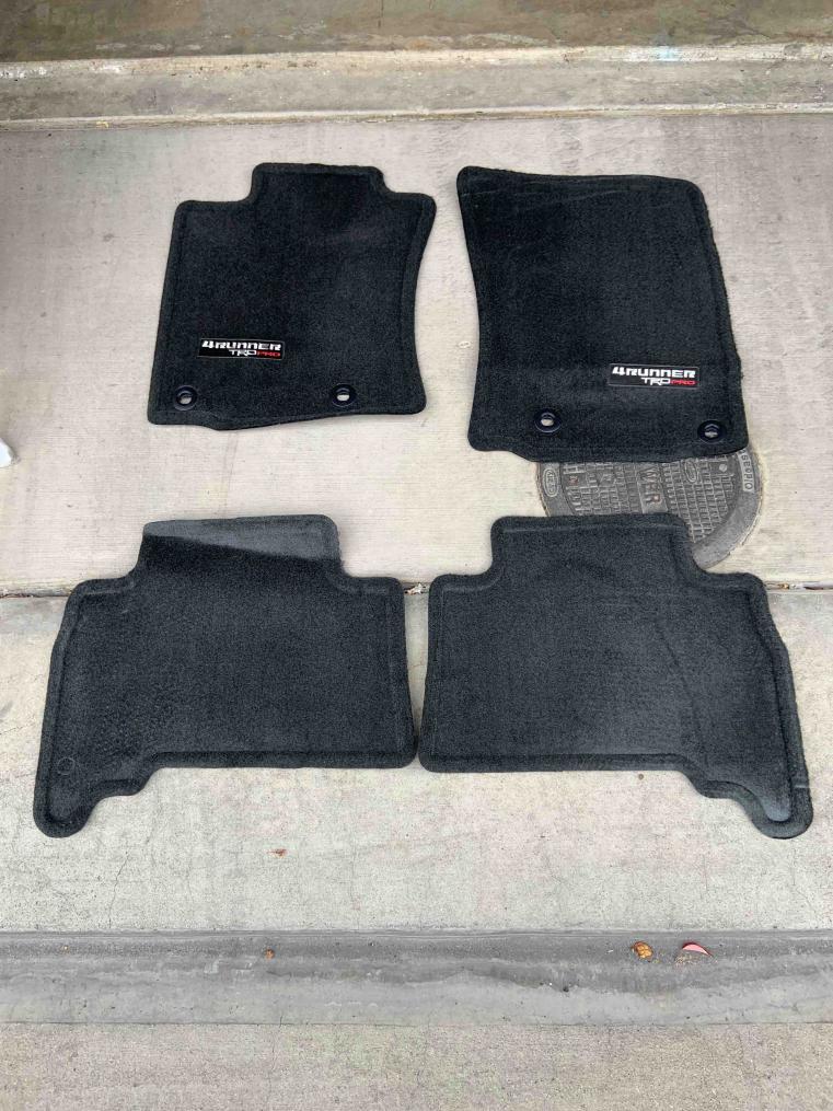 FS: 5th GEN New TRD PRO Carpet Floor Mats  5 Los Angeles, CA-floor-mats-1-jpg