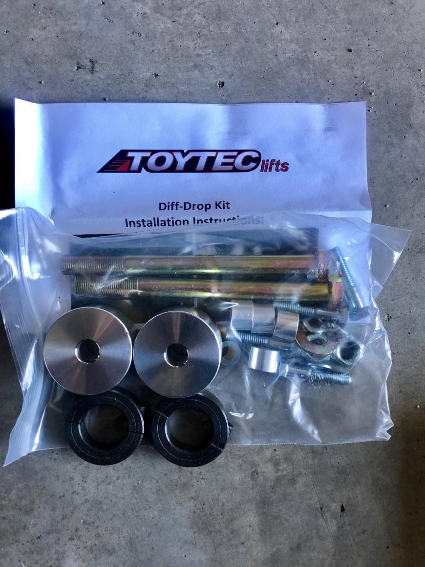 FS: 5th Gen - RCI LCA Skid and Toytec suspension parts. NorCal (Stockton, CA)-toytec-diff-drop-kit-jpg