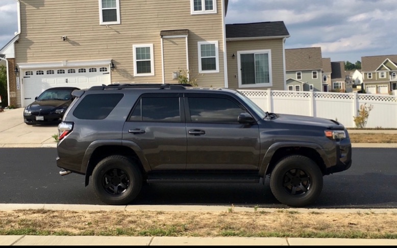 5th Gen 4Runner Bedlined roof rails w/crossbars southern Maryland 5obo-adjustments-jpg