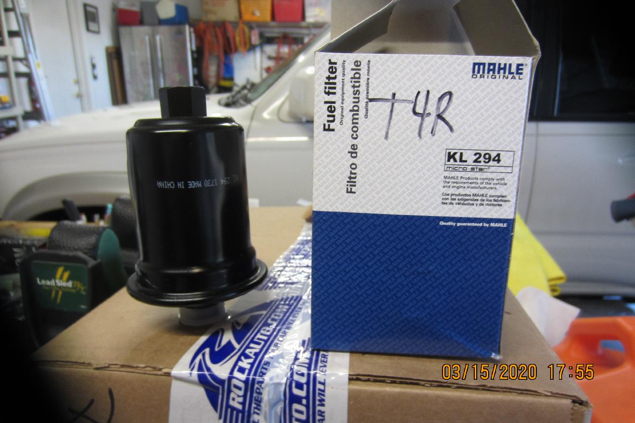 3RD Gen Fuel Filter - Mahle KL 294 - NO LONGER AVAILABLE-fuel_filter-jpg