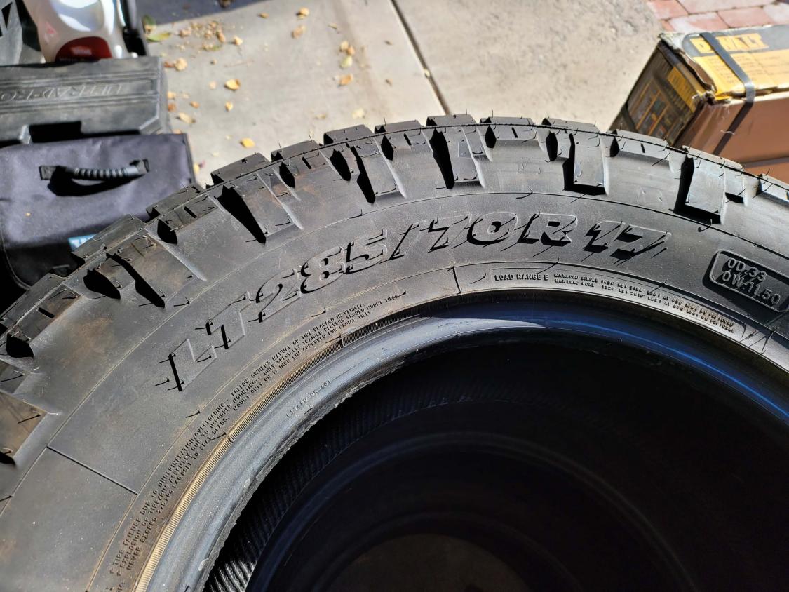 FS: C4 Fab Lo Pro (TRD Pro cutout) + Nitto Ridge Grappler x 5 - Reno, NV-20201125_105439-jpg