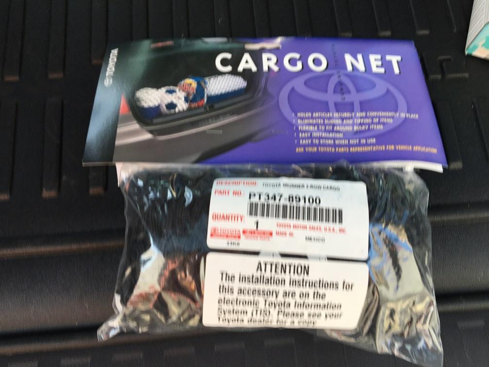 FS: 5th Gen Cargo Net -  - Orange County, CA-net01-jpg