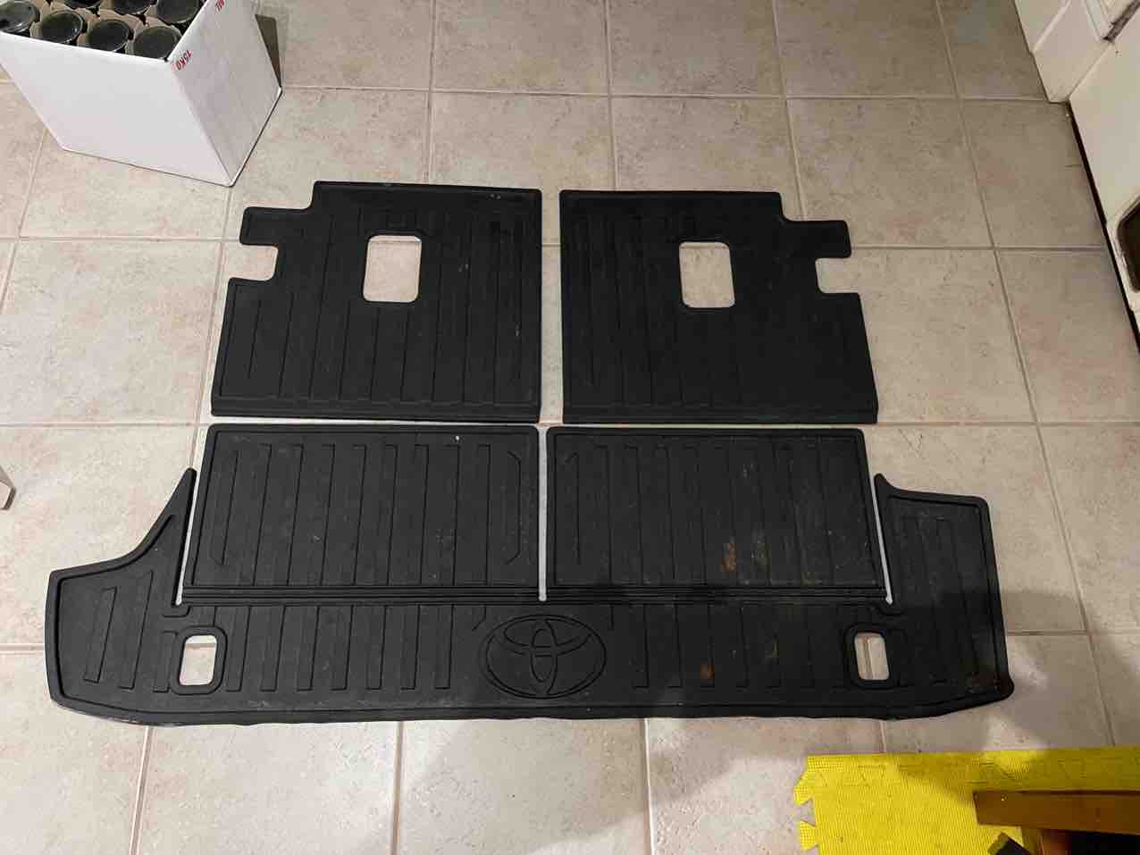 SOLD 5th Gen Toyota 4Runner Cargo Floor Mats for 3rd Row (NB Canada  CAD)-img_2803-jpg