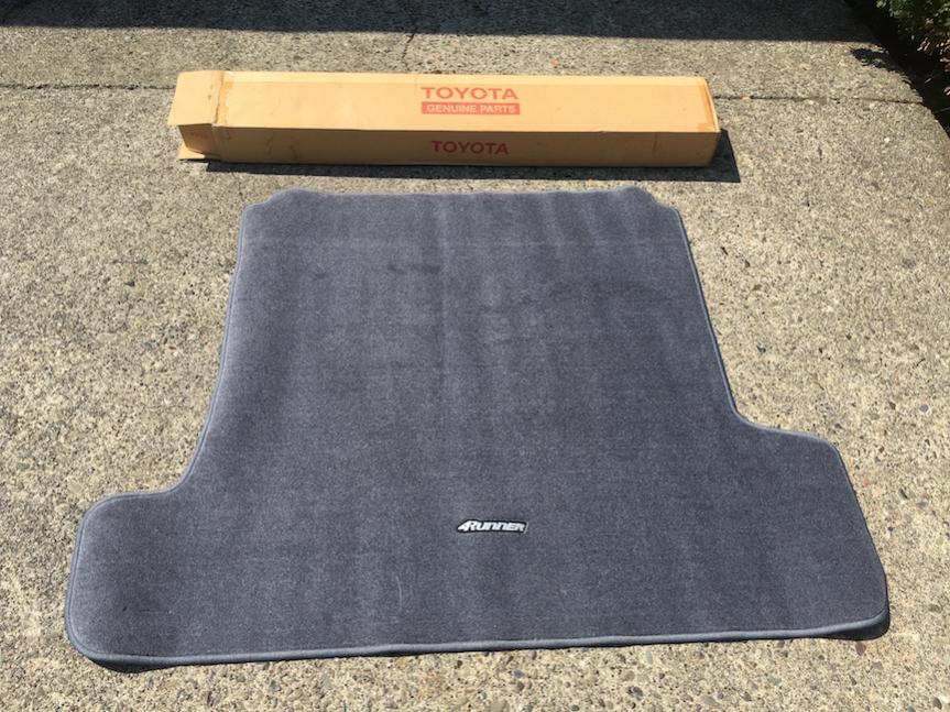 FS: NOS Toyota 3rd Gen 4Runner cargo mat, moon mist, SOLD, SF Bay Area-4r_mats1-jpg