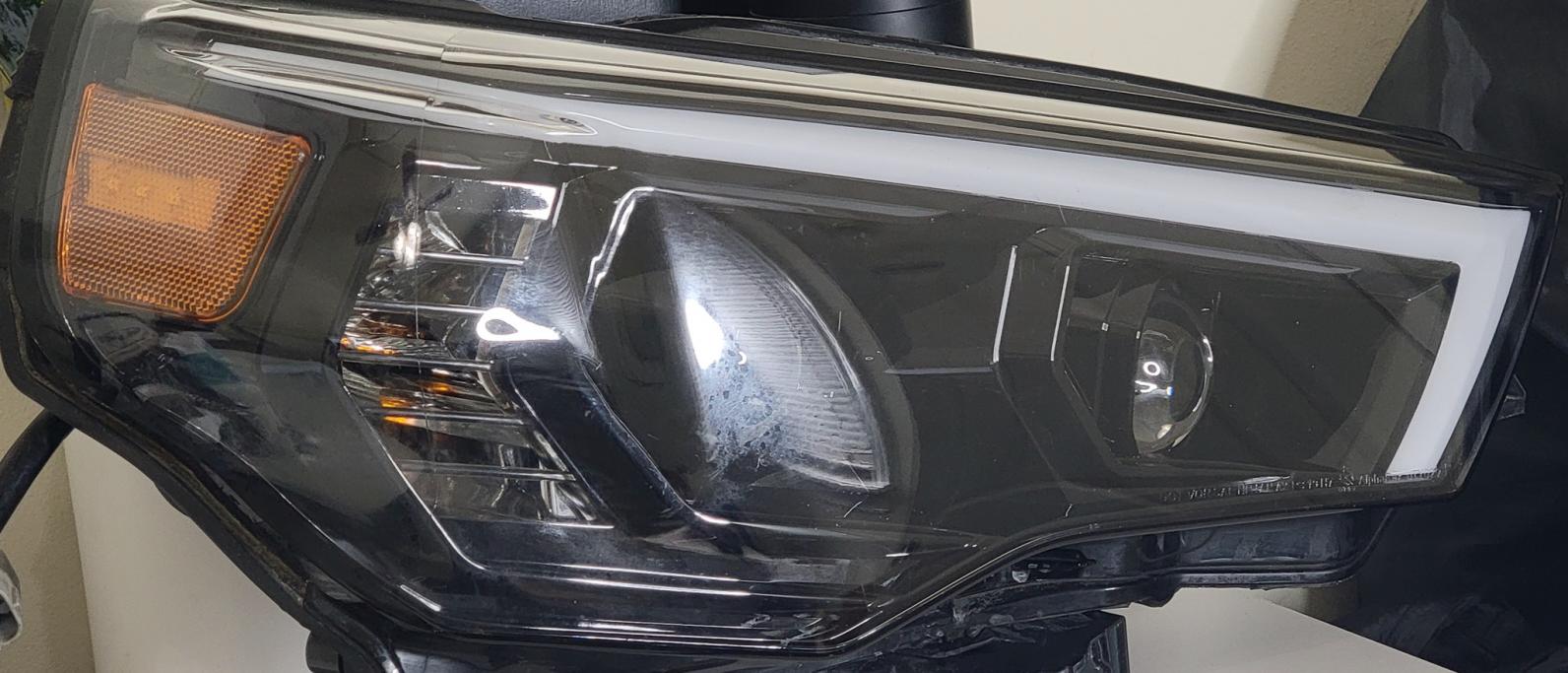 SOLD -OBO / 14-20 Toyota 4Runner PRO-Series Projector Headlights Jet Black - DC Area-20220318_200953-jpg