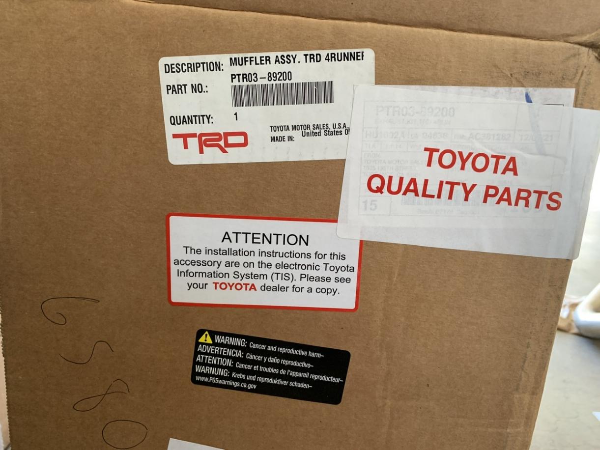 FS: 5th gen TRD Pro Exhaust in SoCal-2d11f7ec-2c6d-40d7-ae59-c1701011edc2-jpg