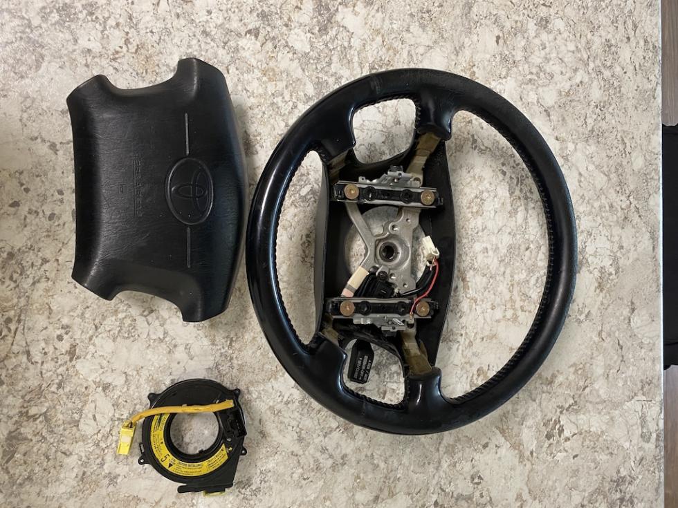 FS:3rd Gen Steering Wheel w/ Airbag &amp; Clockspring - 0 - Denver, CO-img_4610-jpg