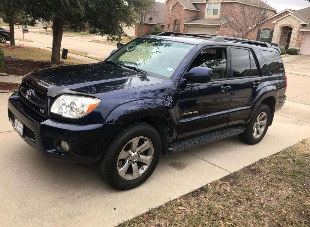 FS: 4th GEN 2006 4Runner Limited V8 4WD - Blue, ,000 Dallas TX-driver-q-jpg