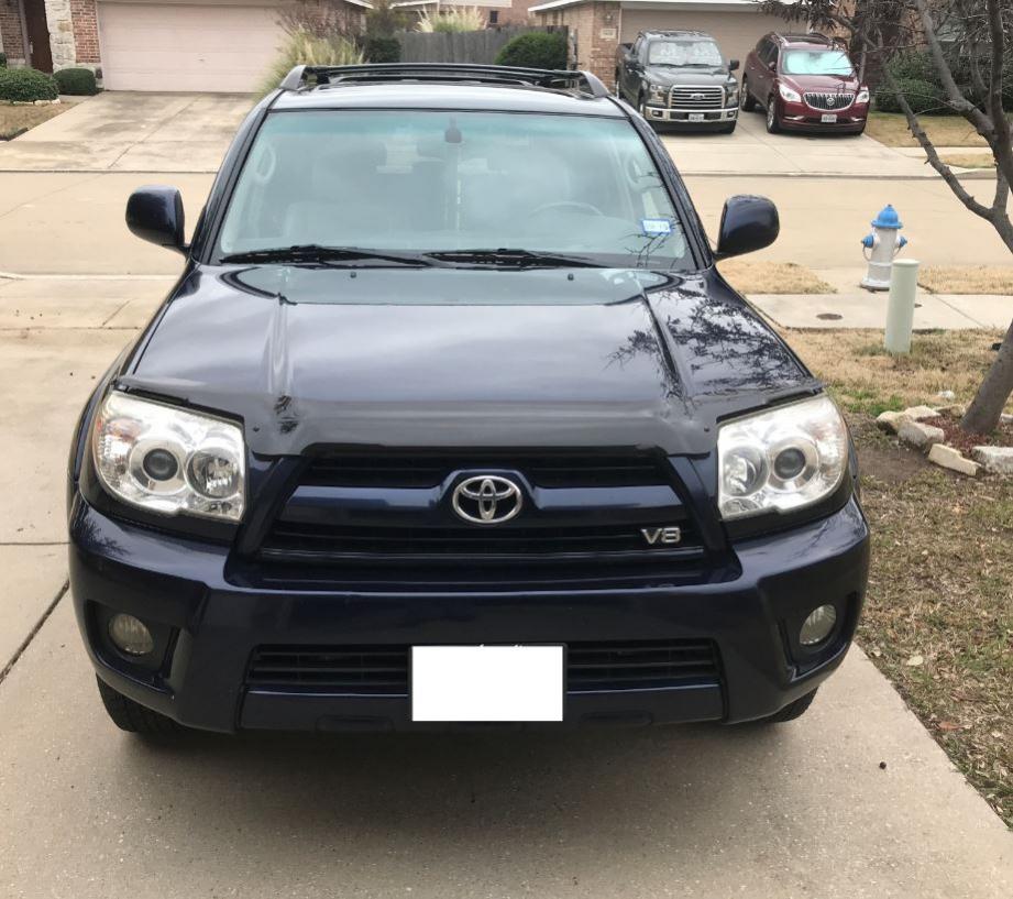 FS: 4th GEN 2006 4Runner Limited V8 4WD - Blue, ,000 Dallas TX-front-jpg