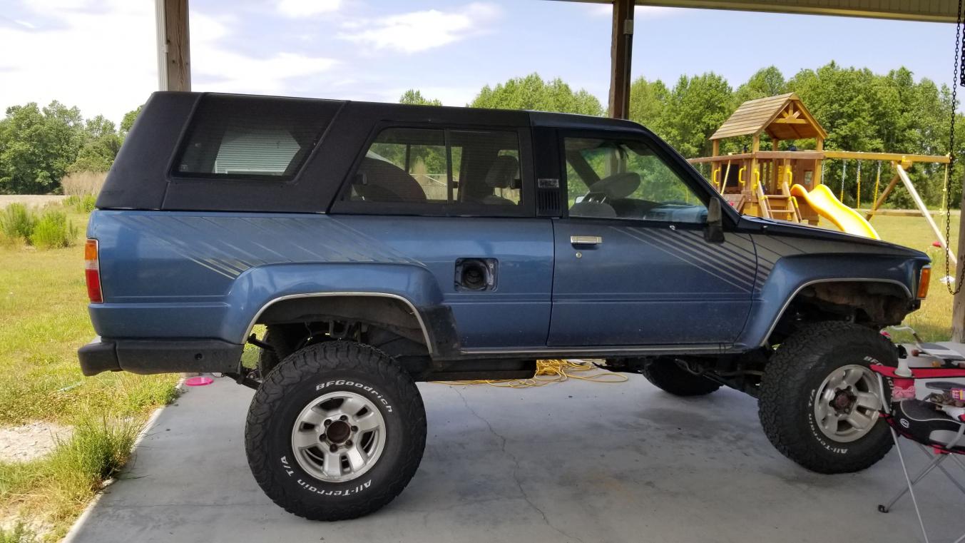 FS: 1988 1st gen 4runner SR5 3.0 v6 manual trans 00 LaGrange NC-20190522_122726-jpg