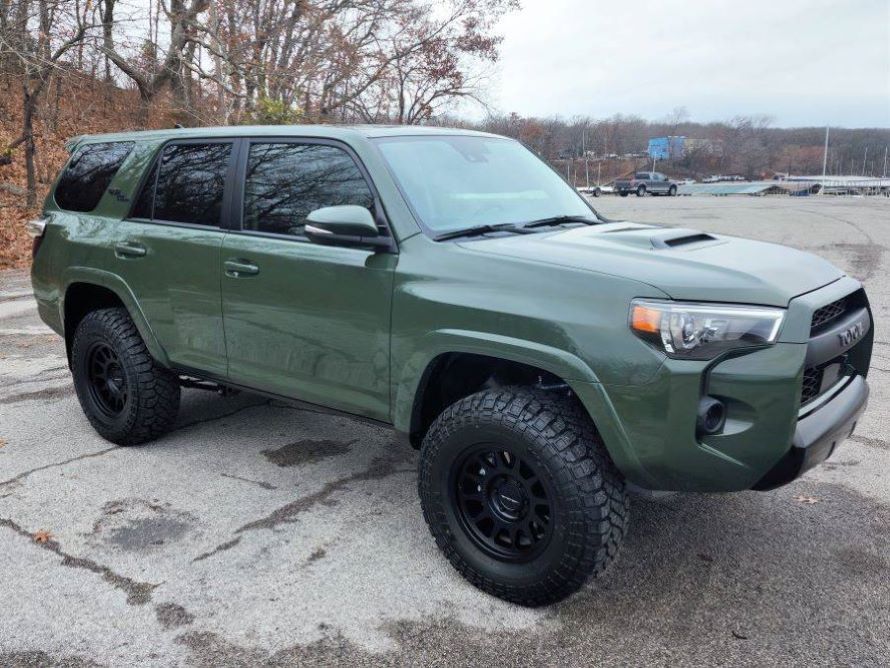 SOLD:2022 Army Green 4Runner TRD Off Road Premium+ , only 1000 miles-Oklahoma-,000-5-jpg