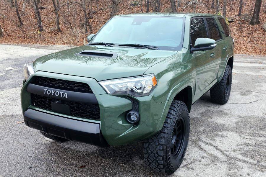 SOLD:2022 Army Green 4Runner TRD Off Road Premium+ , only 1000 miles-Oklahoma-,000-13-jpg