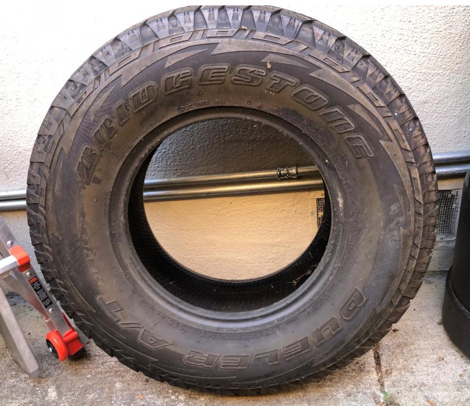Free used Bridgestone Revo 2 (you know you need a better spare!)-tire-jpg