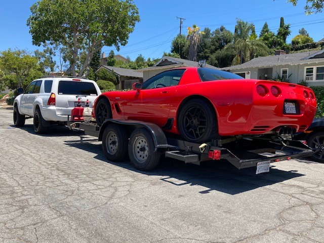 Post a picture of your 4Runner towing something-corvette-jpg