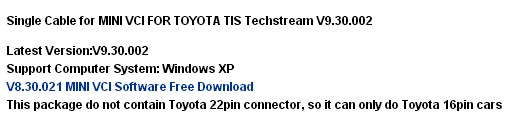 (Solution) Mini VCI + Toyota TIS Techstream 8.x on Windows 7/8 64-bit.-mini-jpg