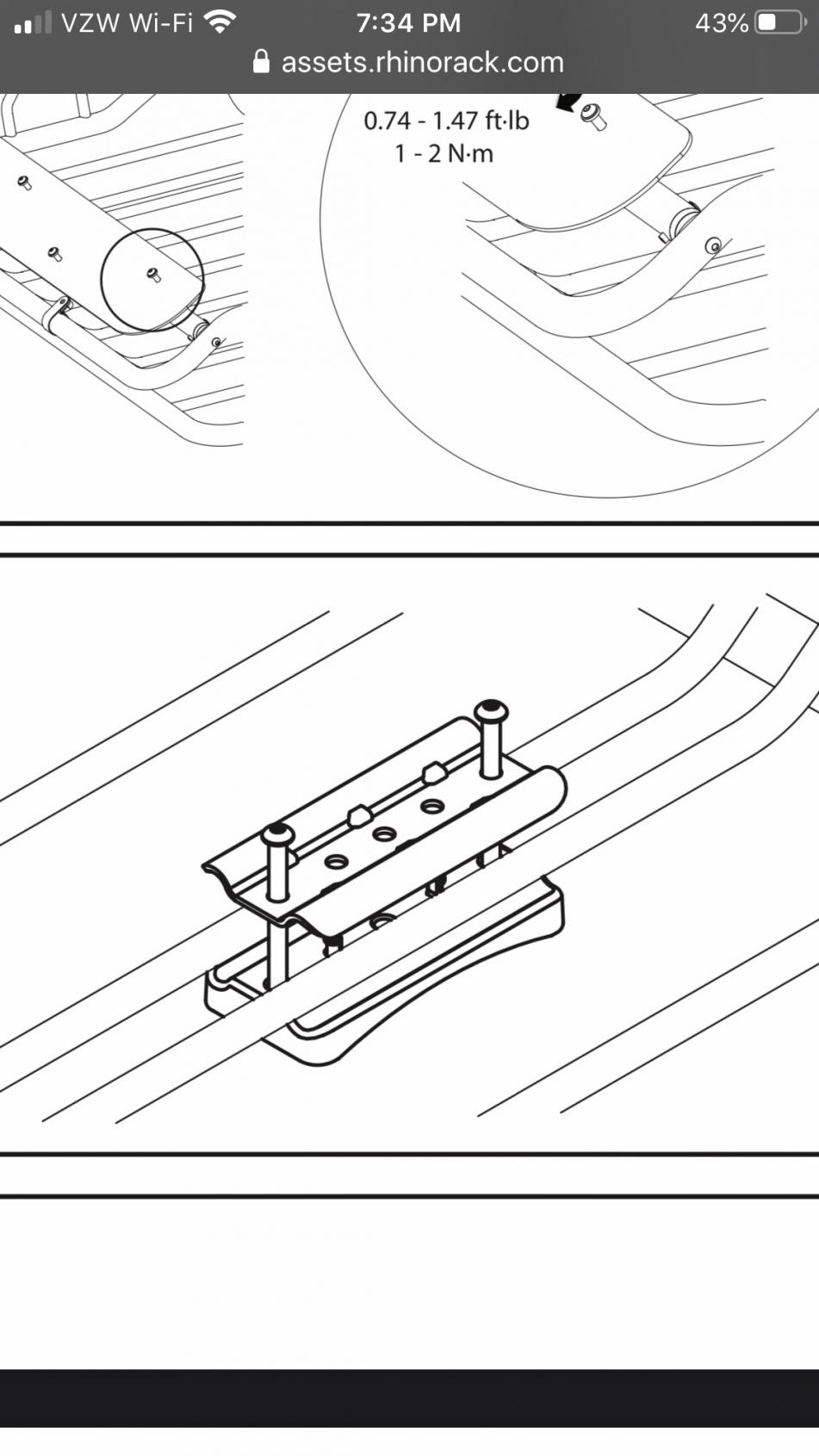 Mounting kits needed for a Rhino Rack X-Tray-a67391da-76cb-4900-b806-12dadc149f6c-jpg