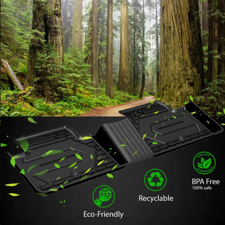 All-Weather Custom-Fit Floor Mats for Toyota 4Runner-eco-friendly-material-jpg