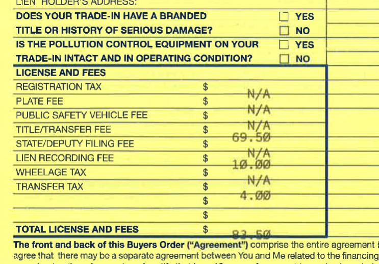 How much is your vehicle license & registration? - Page 2 - Toyota ...