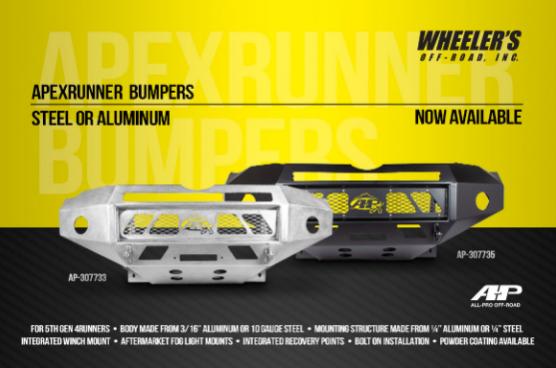 The NEW APEXRUNNER Front 4Runner Bumper by All-Pro-apex3-jpg