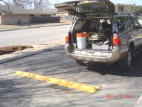 Breaking Truck In With Plumbing & Steel Speed Bump (9).JPG