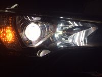 TRS Morimoto XB LED Headlight Lit Side View.JPG