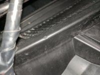 Rago bracket dent on plastic.jpg