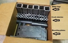 slider legs, mounting plates & crush sleeves.jpg