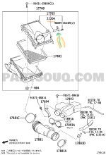 5th Gen 4Runner 1GR-FE MAF Sensor #22204.png