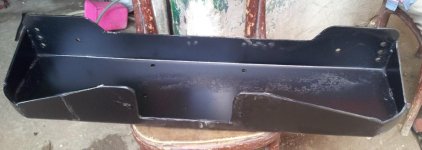 6-Main winch plate after drilling , cutting & paint.jpg