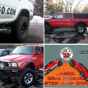 My Past and Present 4X4's