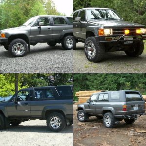1st Generation 1987 Charcoal 4Runner