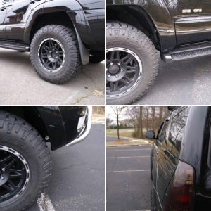 Pro Comp 7105 (17x8)  - Goodyear DuraTrac 285-70-17